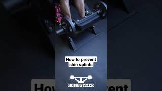 How to prevent shin splints  TITAN FITNESS TIBIA DORSI CALF MACHINE [upl. by Akinehs573]