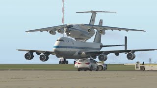 Live Capture of Multiple Military Aircraft Takeoffs at XP11 International Airport [upl. by Ruddie553]