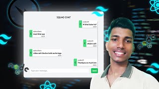 Chat App in less than 120 min made with React js  Nodejs  Socketio [upl. by Dlonra46]