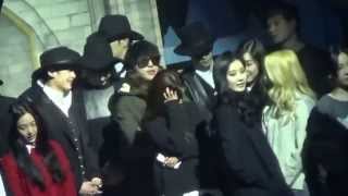 FANCAM 141226 Yongseo moment SNSD amp CNBlue KBS Gayo Daejun Rehearsal [upl. by Enneire650]