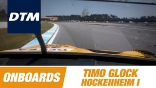 Onboard Timo Glock BMW M3 DTM  DTM Race Hockenheim [upl. by Llenreb]