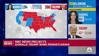 Donald Trump wins Pennsylvania [upl. by Euqenimod]