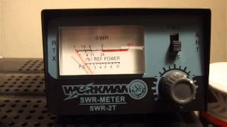 Workman SWR2T SWR Meter [upl. by Marlyn232]