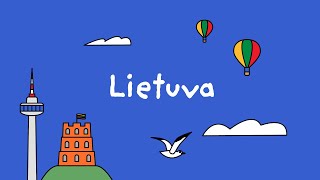 Lietuva 💛💚❤️ Edukacinė dainelė  LRT VAIKAI [upl. by Weeks536]