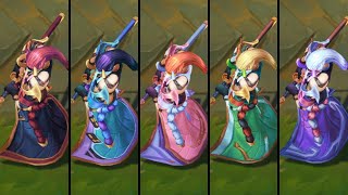 All Inkshadow Yone Chromas  League of Legends [upl. by Naloj]