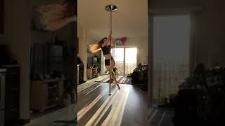 Spin Pole Combo Spin Up  Pirouette  Baby Angel  Climb  Layback  Layback Bridge [upl. by Tori]