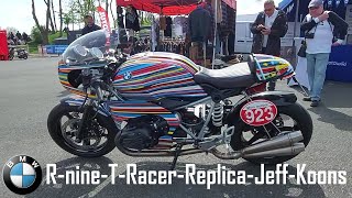 BMW R NINE T Special Jeff Koons  Engine Sound caferacer [upl. by Arama]