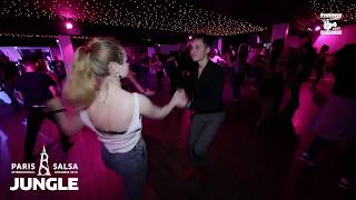 Fernando Lasso amp Oxana Philippova  salsa social dancing  SEVEN SPIRIT [upl. by Kazmirci]