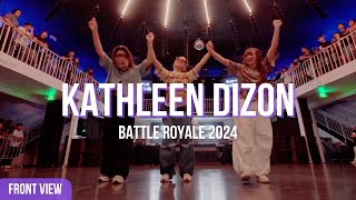 Kathleen Dizon  Battle Royale 2024 Front View 4K [upl. by Ailegnave930]