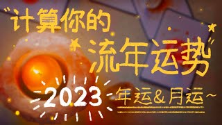 2023流年运势｜如何用生日计算你每年、每月的运势｜如何抓住时机顺势而为or 逆流而上 [upl. by Aneela]