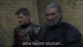 Brynden Tully ve Jaime Lannister konuşması Türkçe altyazılı [upl. by Agn787]