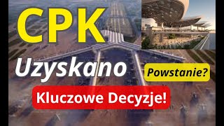 Centralny Port Komunikacyjny  Spółka CPK Uzyskała Nowe Decyzje Co z Realizacją Inwestycji [upl. by Ayyidas]