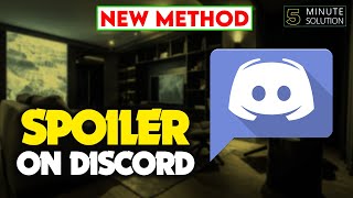 How to spoiler on Discord 2024 [upl. by Putscher36]