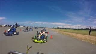 Grass Kart Racing Omaru Airport Track Event [upl. by Herzig]