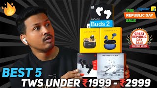 Best 5 TWS Earbuds Under ₹1999₹2999 To Buy In 2024  Best Tws Under ₹3000 [upl. by Brittain]