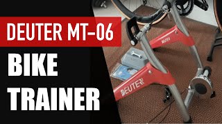 Bike trainer Deuter MT06 Malaysia review  Bycle Trainer Basikal [upl. by Ahsayn528]