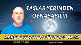 AKREP BURCUNDA SİNSİ DOLUNAY TAŞLAR YERİNDEN OYNAYABİLİR [upl. by Gollin378]