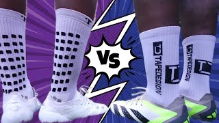 TruSox vs TapeDesign  Which Grip Sock is Better [upl. by Anawd]