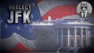 Reelect JFK  FMV  DOS Game  1994  Alternate History Game [upl. by Orsay]