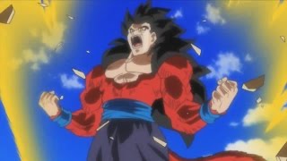 SUPER SAIYAN 4 GOHAN SSJ4 Transformation Anime Cutscene Super 18 New Towa  Dragon Ball Heroes [upl. by Eneles]