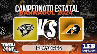 Algodoneros de Delicias VS Soles de Ojinaga PLAYOFFS JUEGO 3  LEB BANKAOOL 2024 [upl. by Ytsud975]