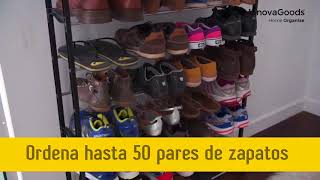 Zapatero para hasta 50 pares Organizador de ZAPATOS 😍 [upl. by Cirred]