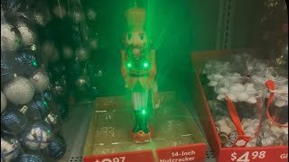 Christmas Nutcracker Soldier at Duarte California Walmart 114 christmas walmart christmas [upl. by Malley900]