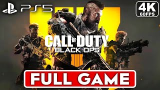 CALL OF DUTY BLACK OPS 4 Gameplay Walkthrough Specialist Campaign FULL GAME 4K 60FPS PS5 [upl. by Ennaimaj584]