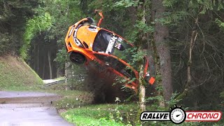 BEST OF RALLY 2022  Big Crashes Mistakes amp Flat out  RallyeChrono [upl. by Elleinod397]