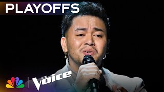 Sofronio Vasquez Shows His Spectacular Talent on quotCryingquot  The Voice Playoffs  NBC [upl. by Zima134]