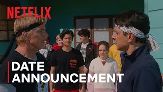 Cobra Kai Season 4  Date Announcement  Netflix [upl. by Kcir]