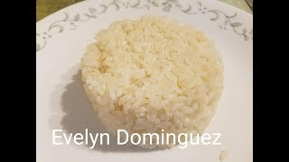 Como hacer un Arroz Blanco Mediano Paso a Paso [upl. by Laehpar]