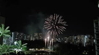 Bukit Panjang Town National Day Fireworks 8 Aug 2024 [upl. by Lakin180]