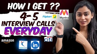 How did I start getting interview calls everyday using Naukri amp LinkedIn [upl. by Oakley]