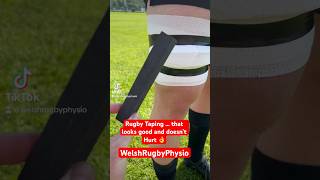 Rugby Injury Taping Skills [upl. by Ocirema]