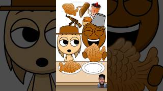 sprunki Brown Color Mukbang shorts youtubeshorts foryou [upl. by Sinai928]