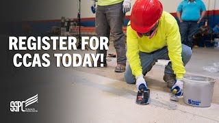 Register for SSPCs quotConcrete Coating Application Specialistquot today [upl. by Bellamy]