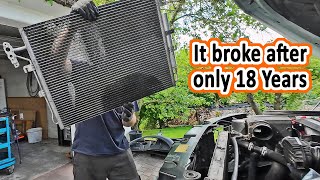 How to replace the AC Condenser on a Land Rover LR3  S5EP28 [upl. by Nichole]