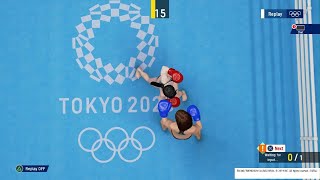 OLYMPIC GAMES TOKYO 2020 Boxing Anya flying away by Katelyn [upl. by Ernaline]