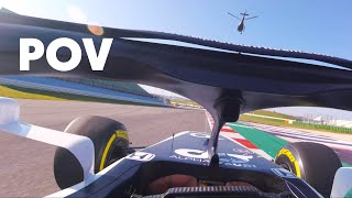 DRIVERS EYE  Onboard our AlphaTauri AT01 Formula 1 Car [upl. by Lemra]