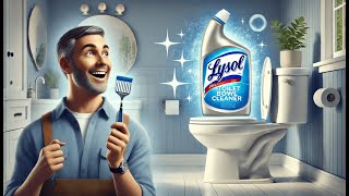 🧼 Lysol Toilet Bowl Cleaner Gel  Best Toilet Bowl Cleaners Lysol 🧼 [upl. by Noiram]