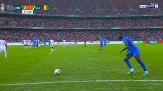 Arthur Masuaku Goal Amazing Freekick Dr Congo vs Guinea 31 All Goals  Afcon Quarter Final2024 [upl. by Onabru]