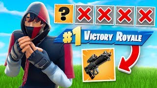 WINNING With FIRST GUN ONLY Challenge In Fortnite [upl. by Pappas503]