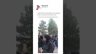 İnönü Üniversitesi öğrencileri yaşanan kadın cinaetlerini protesto etti [upl. by Selry355]