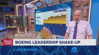 Jim Cramer on the shakeups at Disney and Boeing [upl. by Asilat]