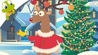 Rudolph the Red Nosed Reindeer with lyrics  Christmas Song [upl. by Perkoff]