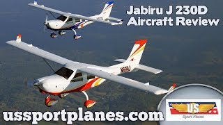 Jabiru J230D Light Sport Aircraft Review Sport Aviation Expo 2019 Sebring Florida [upl. by Ritch747]