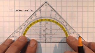 Wiskunde 4A hoeken meten [upl. by Ardnael]