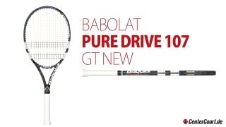 3D View Babolat Pure Drive 107 TennisRacket [upl. by Aralc766]