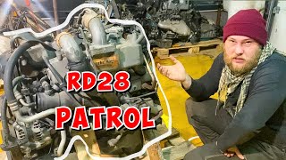 Обзор дизельного мотора RD28 на Nissan Patrol Y60  Y61 [upl. by Souvaine]